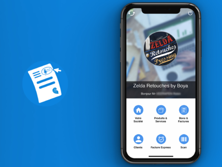 Création gestion facturation application mobile facture