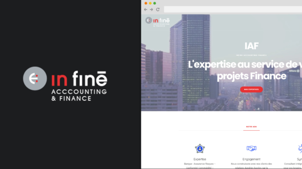 Création site internet design Cabinet Finance Consulting