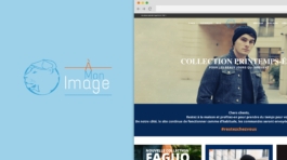 Création site internet ecommerce shopping mode vêtements Amonimage Paris